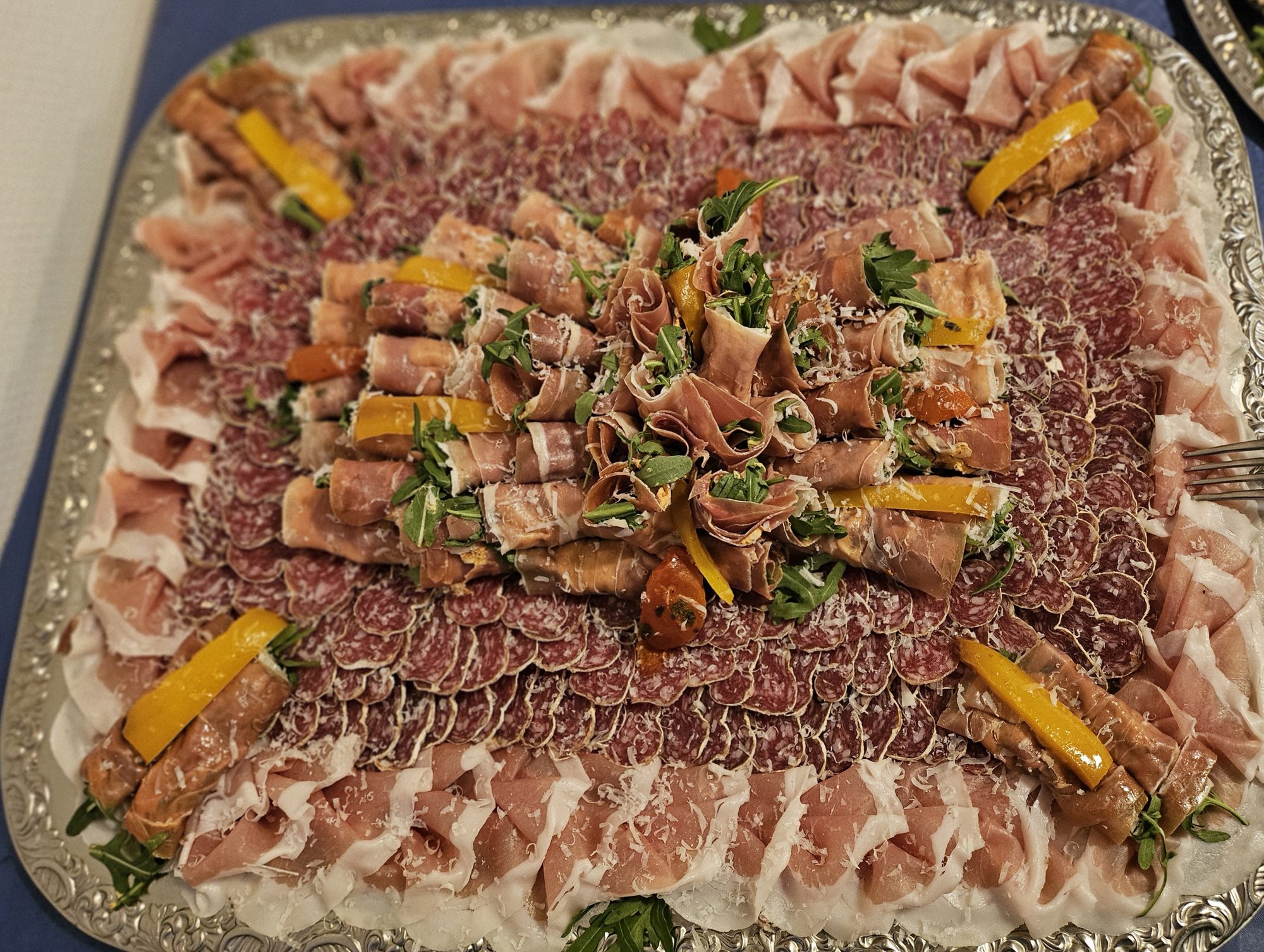 Rucola-Schinken-Platte